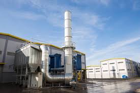 Industrial solar installation