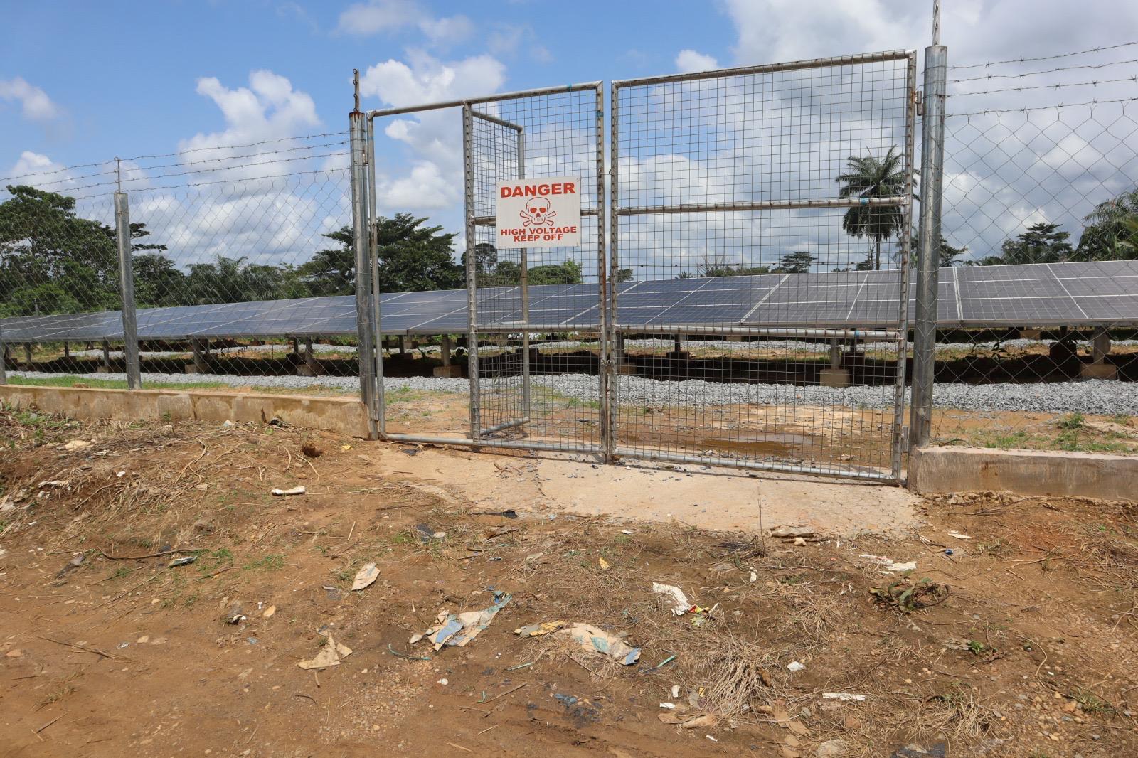 Mini-grid financial modelling charts